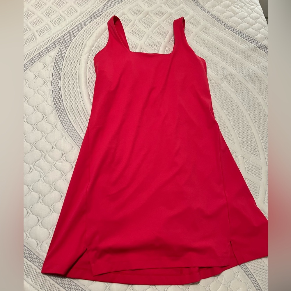 Old navy active pink dress with built in shorts - medium, barely worn